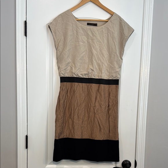 The Limited Tan and Black Dress Size Medium - Picture 1 of 5